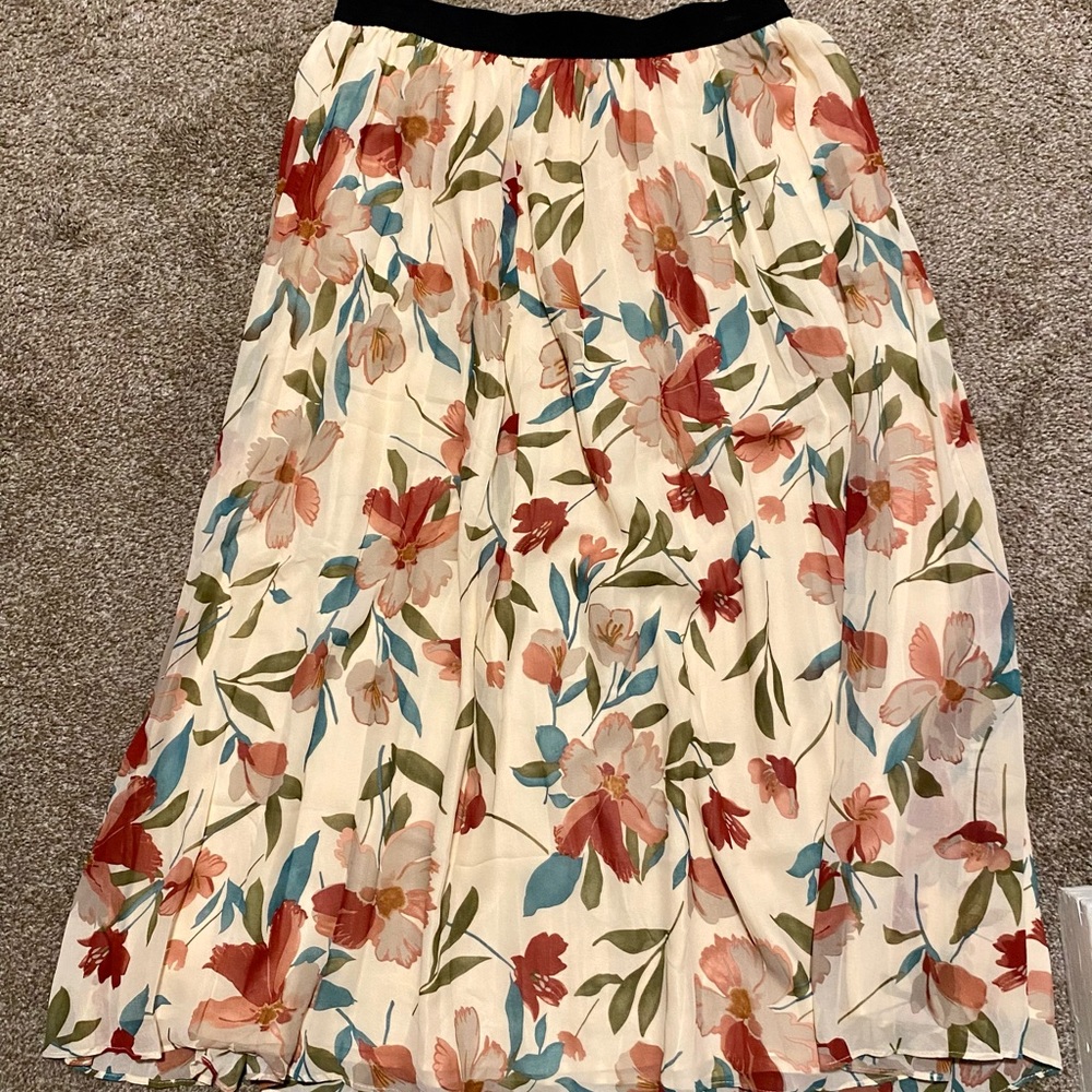 Mint Julep Boutique Make it All Better Midi Skirt